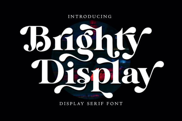 Brighty Display Font: Elevate Your Web Design with Luxurious Serif Typography