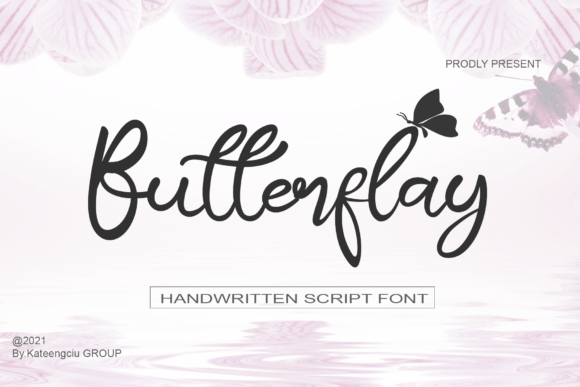 Butterflay: A Handwritten Font for Editorial Design