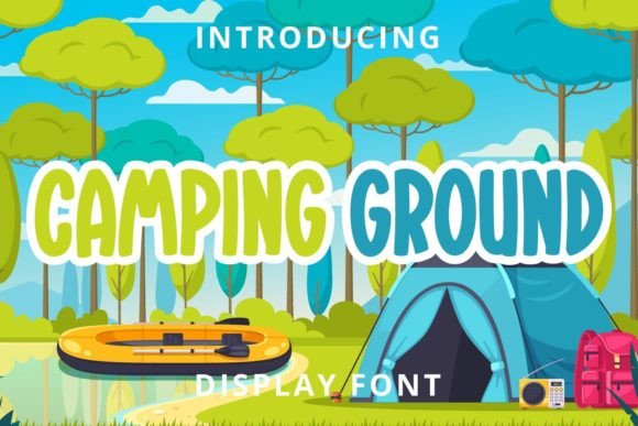 Camping Ground Font Review and Free Download