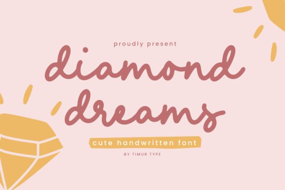 Diamond Dreams Font for Editorial Elegance