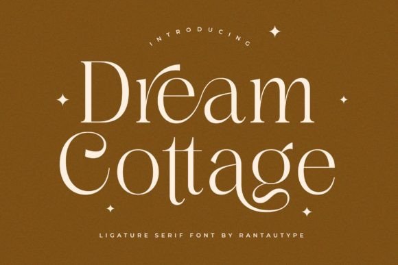 Dream Cottage Font: A Modern Serif for Digital Elegance