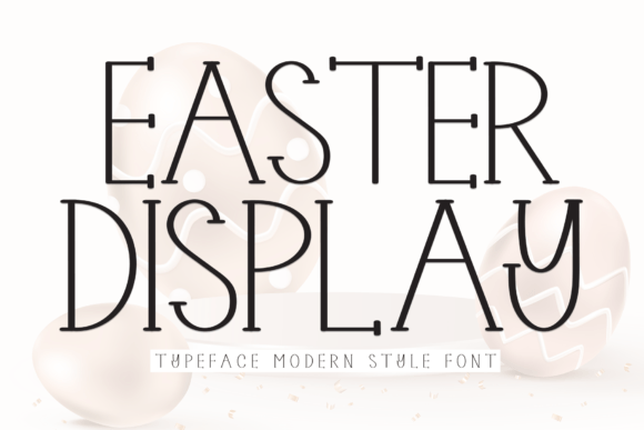 Easter Display Font for Vibrant Digital Campaigns