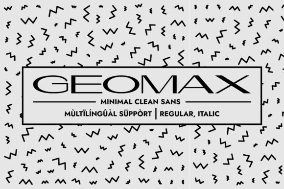 Geomax Typeface for Modern Branding and Design