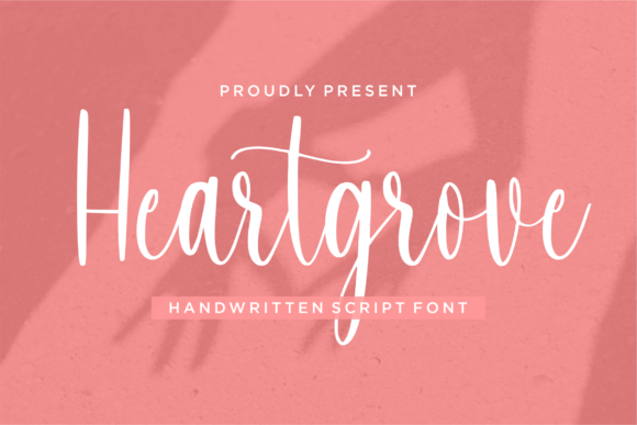 Heartgrove Font: A Playful Handwritten Typeface for Business Branding