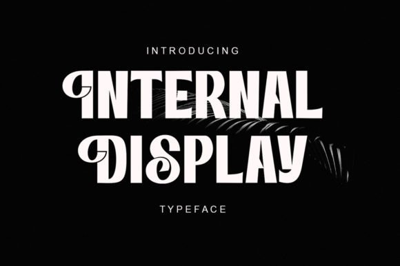 Internal Display: A Modern Typeface for Digital Branding