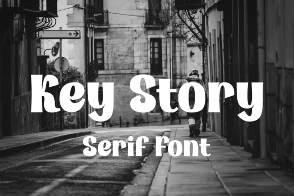 Key Story Typeface for Premium Branding and Editorial Design