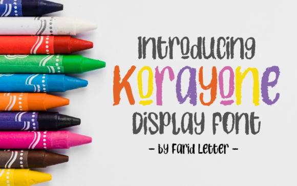 Korayone Font Review: A Playful Display Typeface for Creative Branding
