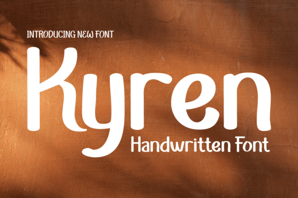 Kyren Font for Branding Projects and Creative Design