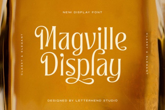 Magville Display: A Sophisticated Typeface for Editorial Design