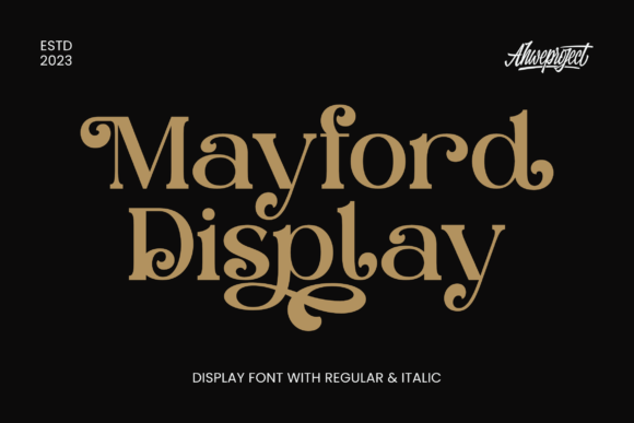 Manford Display: A Modern Serif Font for Editorial Elegance