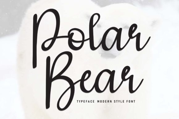 Polar Bear Font: A Sweet Addition to Your Editorial Toolkit