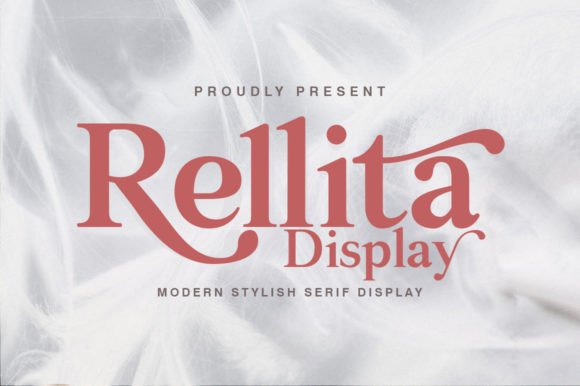 Rellita Display Font for Branding Projects and Modern Luxury Design