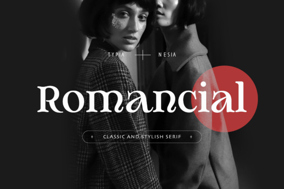 Romancial Serif Font for Editorial Design