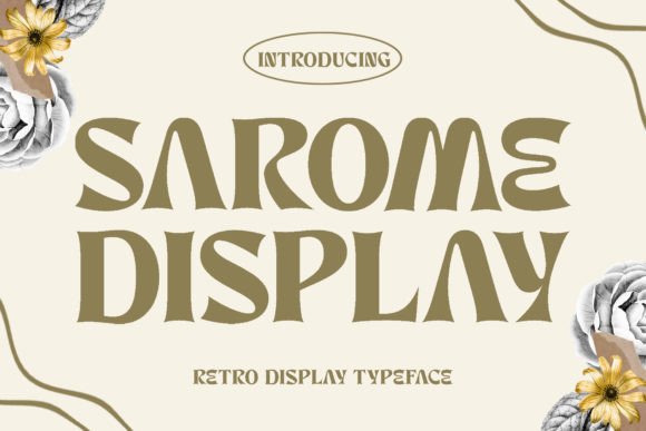 Sarome Display Font Review for Creative Product Design