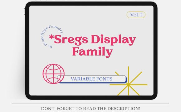 Sregs Serif Display: A Modern Take on Retro Typography for Branding