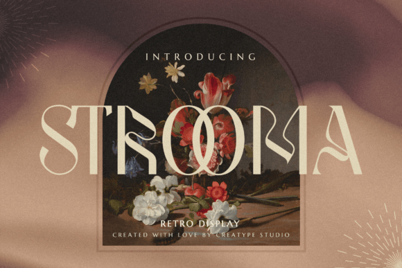 Strooma Retro Display: A Playful Typeface for Creative Campaigns