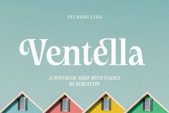 Ventella Typeface for Stronger Campaign Visuals