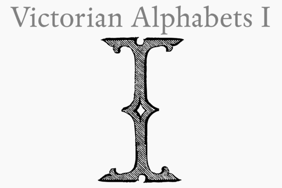 Victorian Alphabets Pack: A Timeless Typeface for Crafters